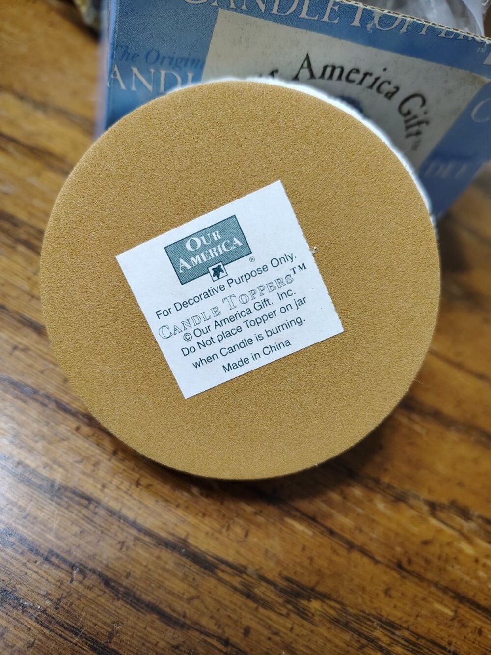 Hydrangea Candle Topper - Picture 4 of 5